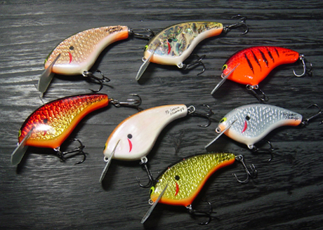 フラットサイドクランク本来のアクション。FD-Flamingo : No.04 FD