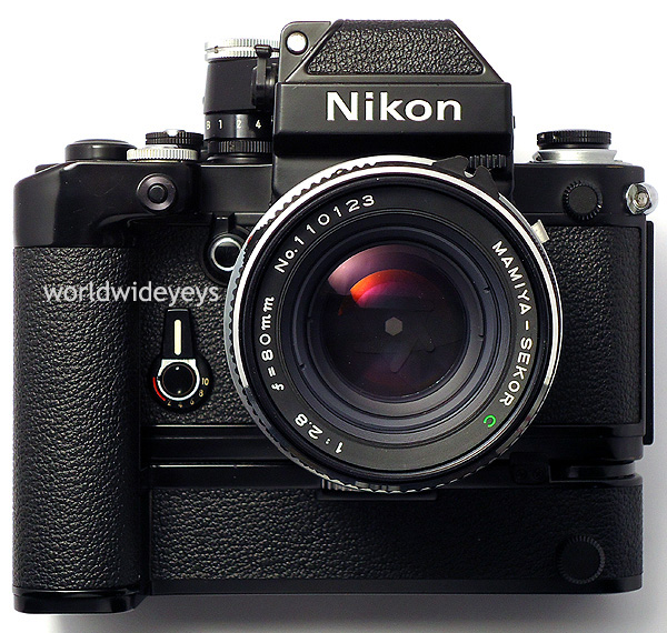 Mamiyaマミヤ645レンズが使える。ニコンFマウントアダプター