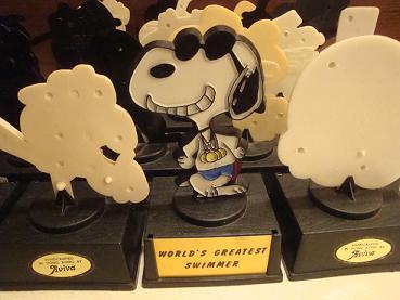 1970's-80's AVIVA製 スヌーピー トロフィ SNOOPY TROPHY PEANUTS