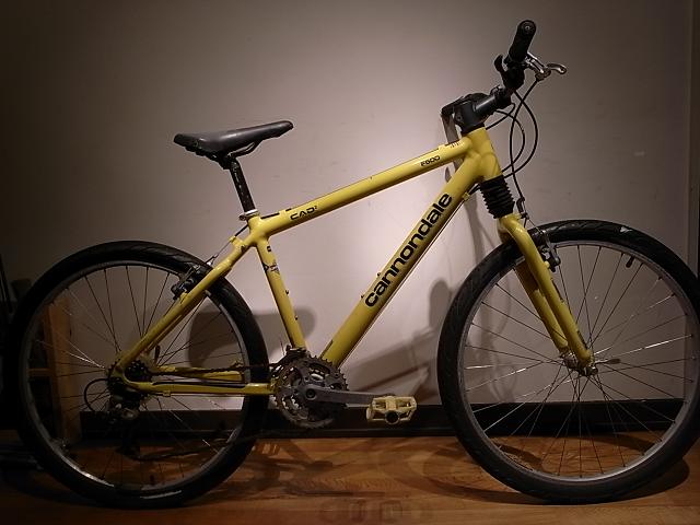 cannondale F500 : 朴念仁の艱苦