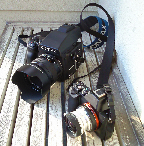CONTAX 645 + Planar 80mm F2 : 愉悦の撮影機材