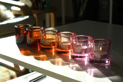 iittala Kivi 60mm -ブラウン＆ピンク系のKiviたち#1 : buckの気ままな