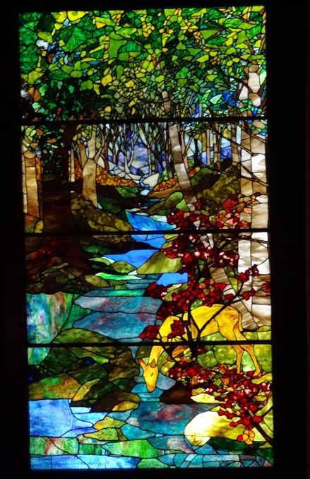 三つ目の鹿の窓 : ステンドグラス教室 カトレアグラスblog