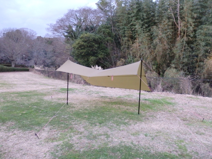 LOCUS GEAR タープ X Duo Sil で遊ぶ…の巻 : Cool but naturalで行こ～