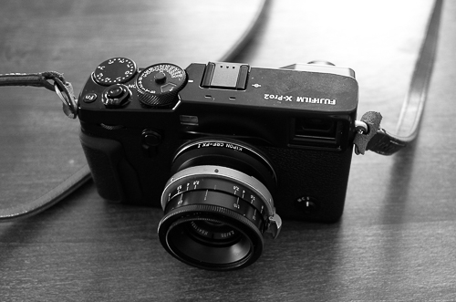 JUPITER-12 35mm F2.8 : ビール片手に