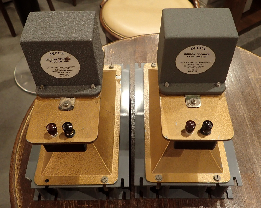 DECCA リボン型ツイーター DK30R。 入荷。 : オーディオを考える