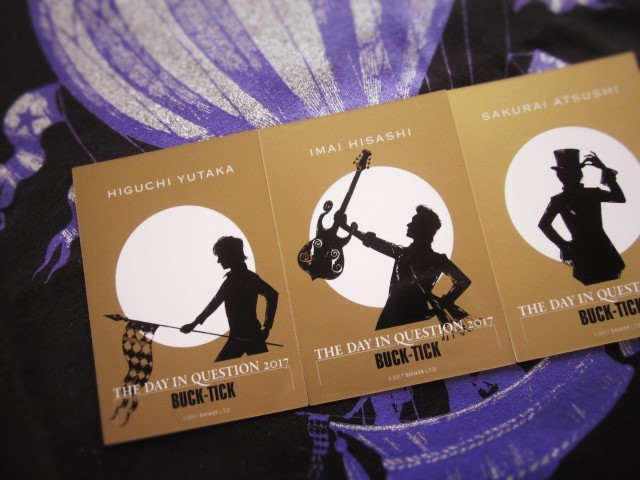 ◇「BUCK-TICK THE DAY IN QUESTION 2017」オフィシャルグッズに