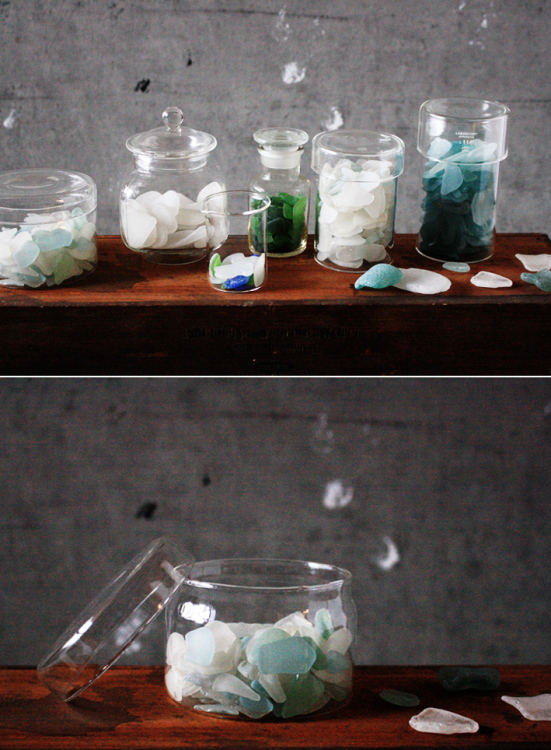 GlassTripオブジェ ガラス手作り海岸をイメージ GlassTripオブジェ