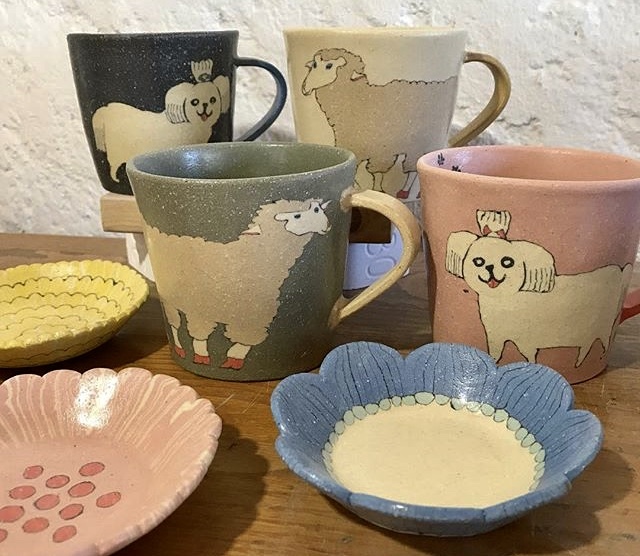 可愛さ満点💯 田中ちあきさんの陶器 : Musee de M