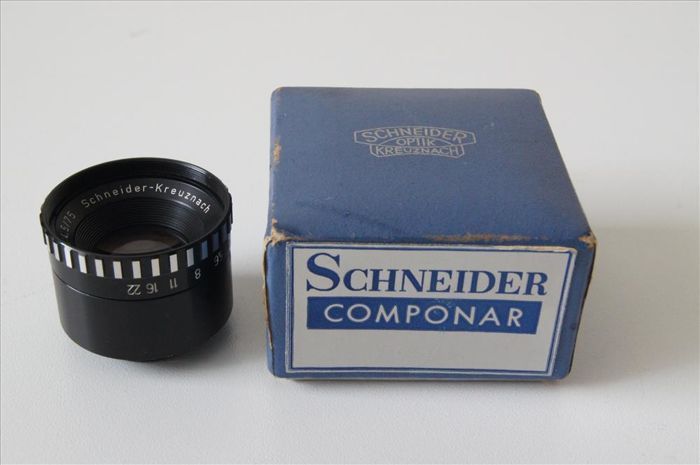 今日も暗室物から 四角ボケ Schneider Kreuznach Componar 75mm F4.5