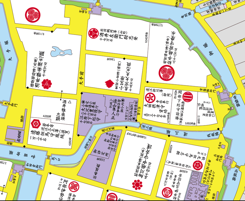 大名の拝領江戸屋敷 : 大江戸歴史散歩を楽しむ会