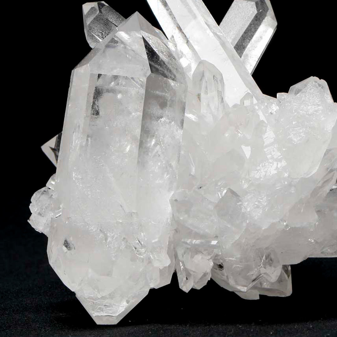 ぜったい的に綺麗なゼッカ産水晶クラスター : 石の音