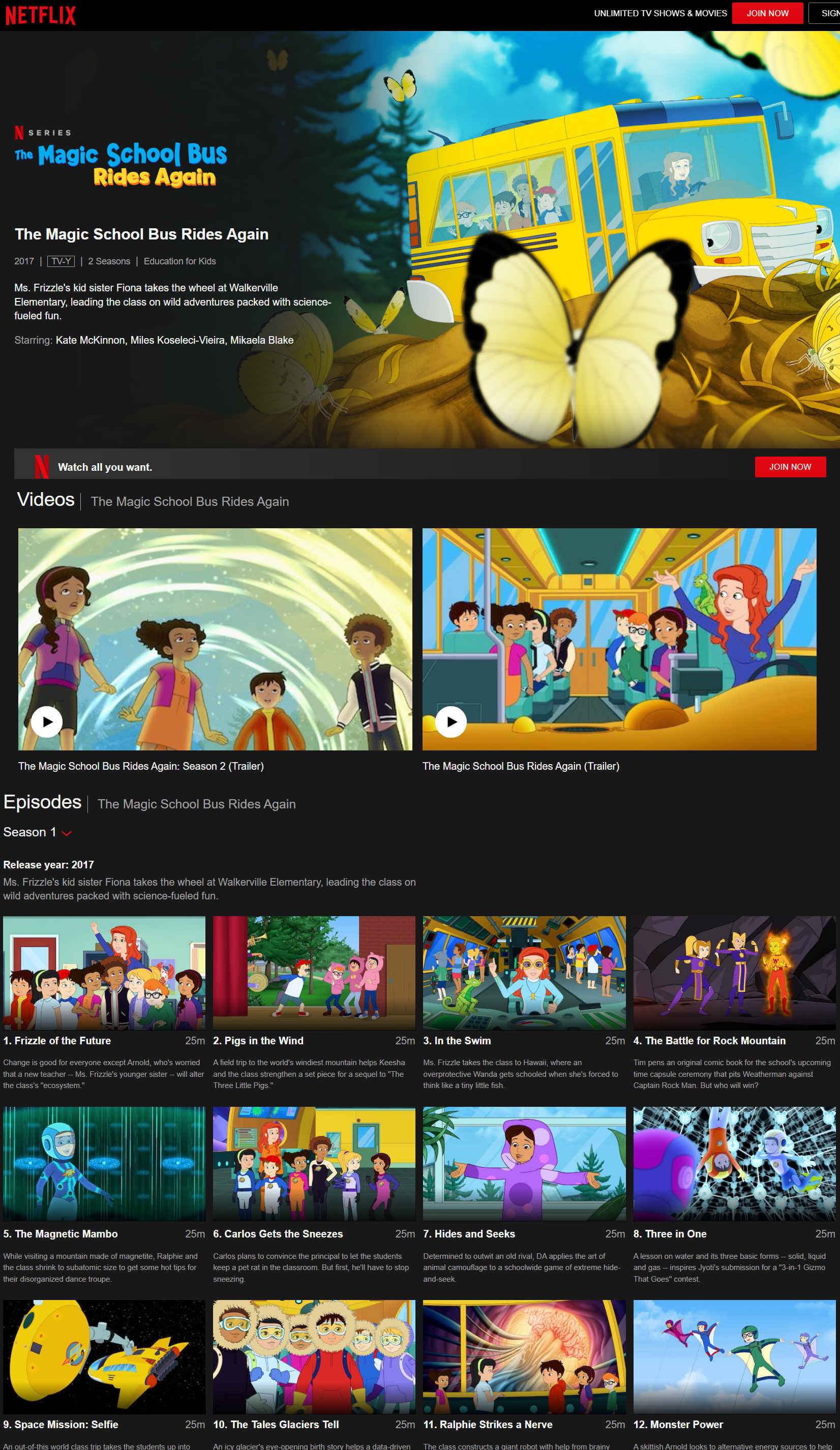 マジック・スクール・バス』のフリズル先生のリバイバル人気