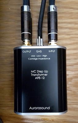 Aurorasound MC Step Up Transformer AFE-12 ② : Audio Warehouse