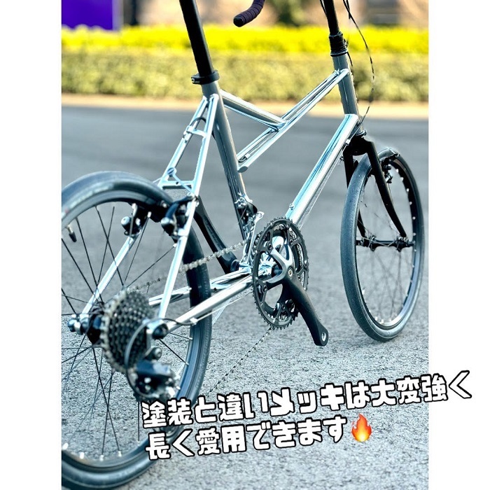FLAME bike限定 BRUNO VENTURA CHROME - ミニベロ (小径車) 専門店