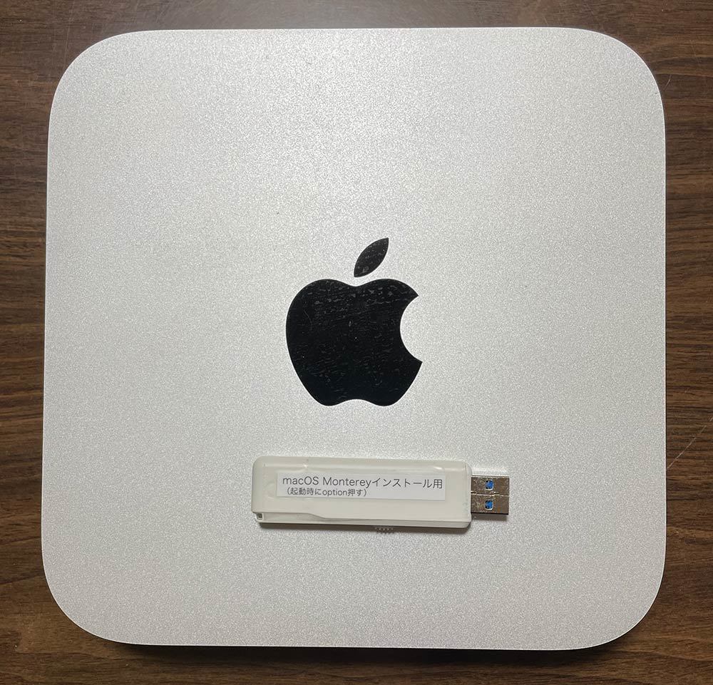 Mac mini Late 2014をファイルサーバーに（その2＝OSインストール編