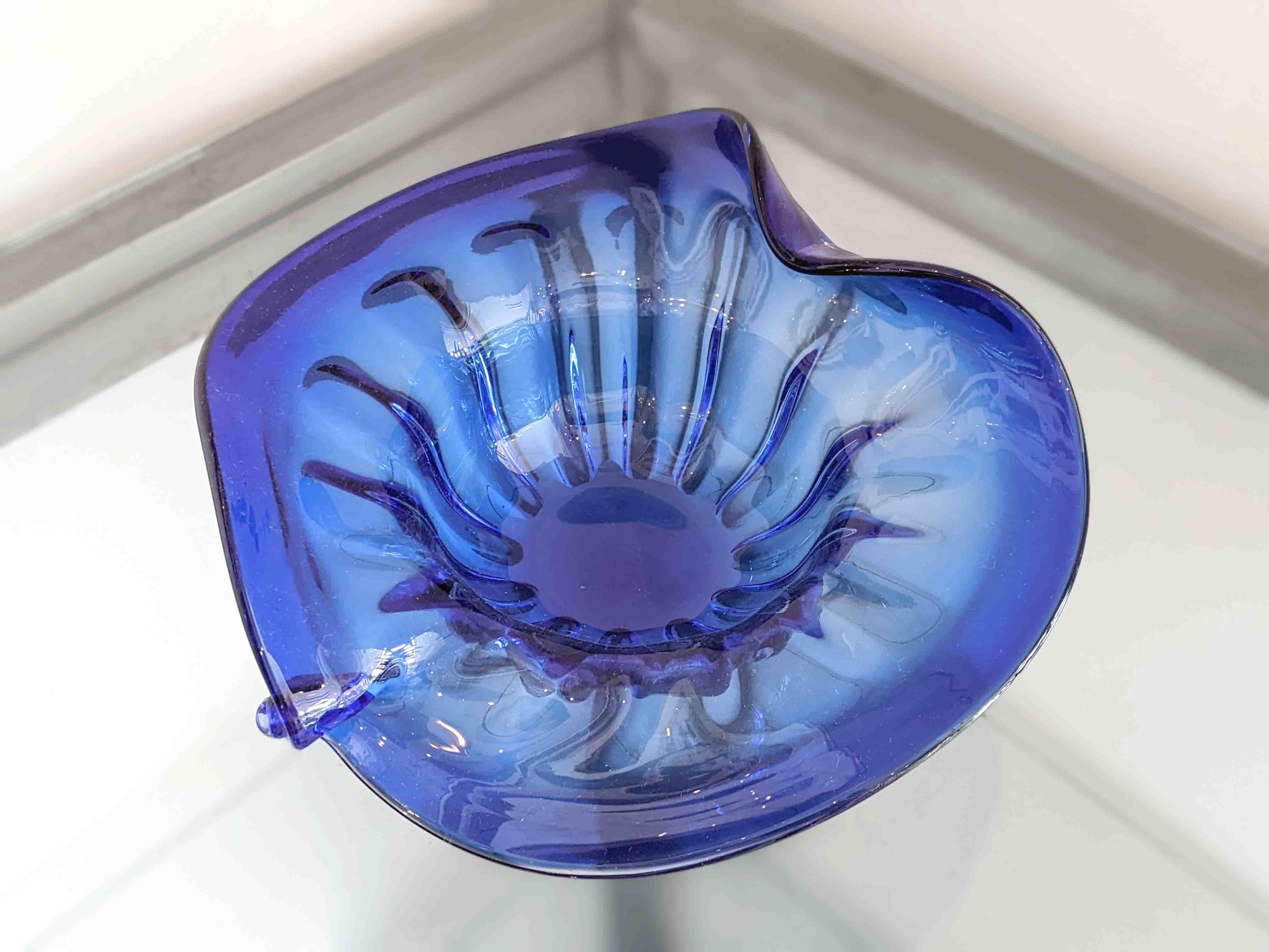 Murano Glass/ムラーノガラス】Pauly/パウリー工房 コバルトブルーの