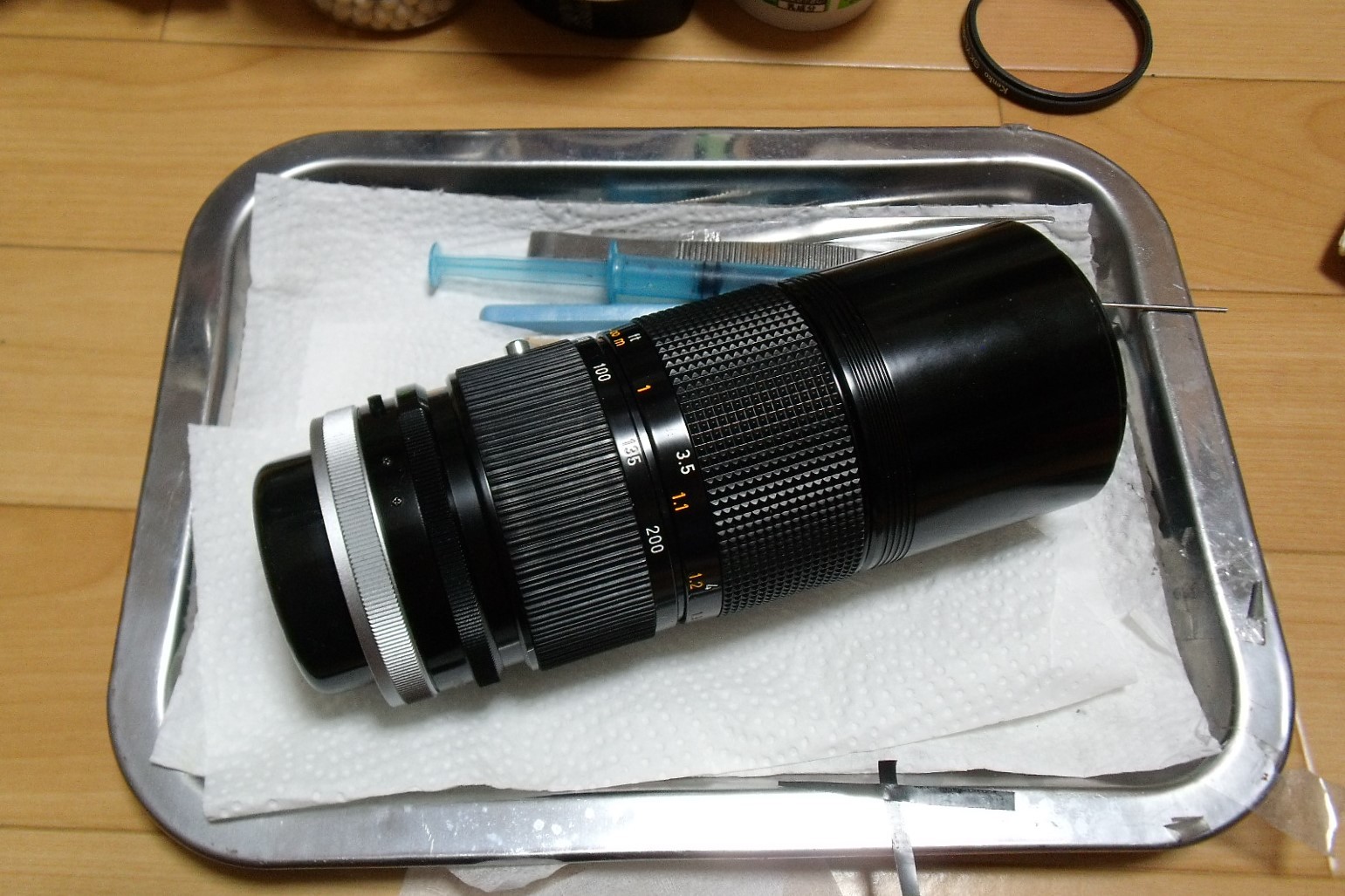Canon FD 80-200mm F4 S.S.C.」分解掃除 : 亀子のレンズ部屋♨