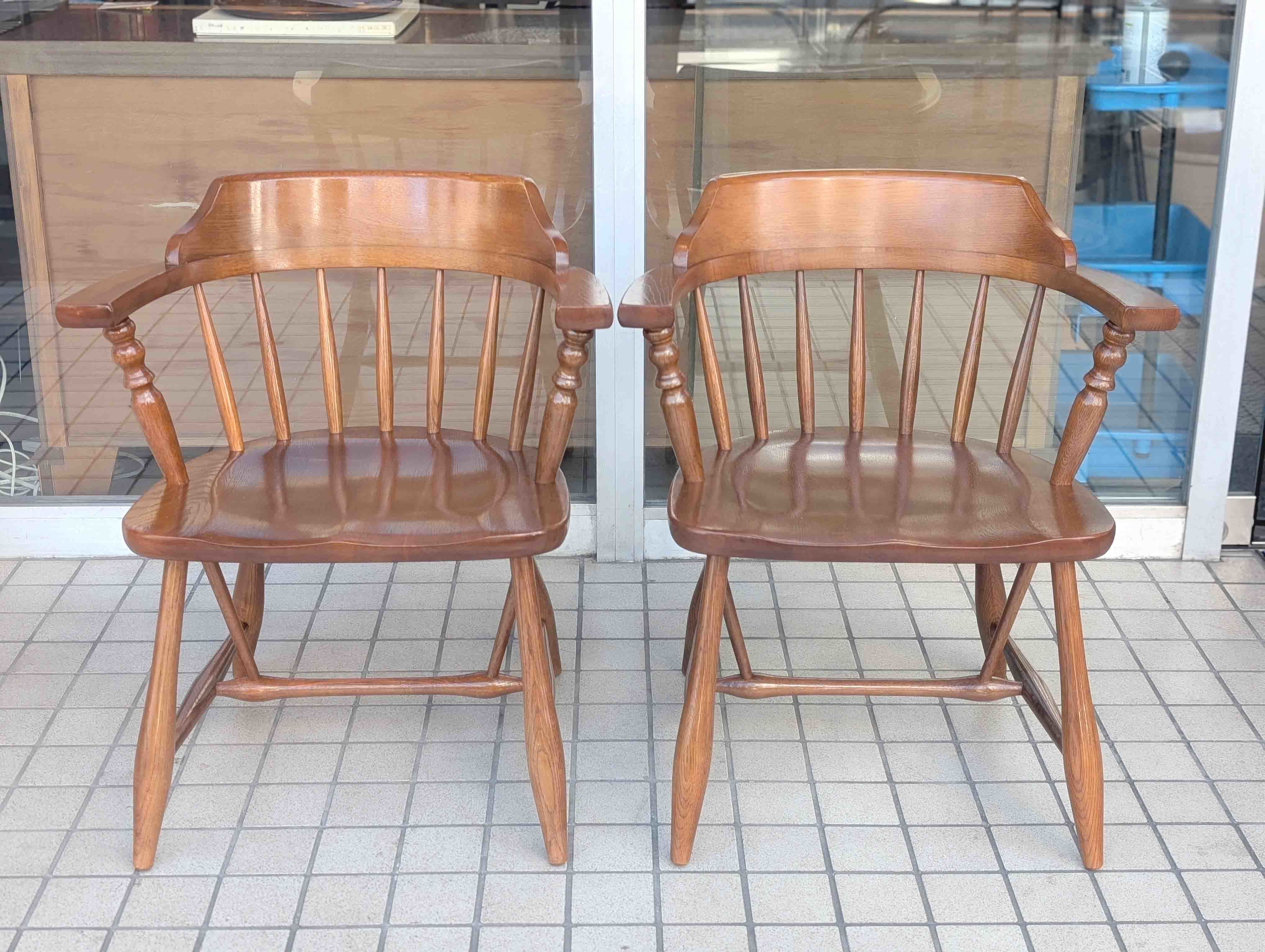 柏木工/KASHIWA】オーク無垢材のウェンザーチェア が入荷しました