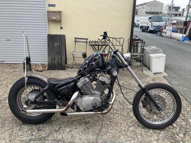 ビラーゴ250 カスタム ロングフォークジョッキー仕様 N様号 完成＆納車