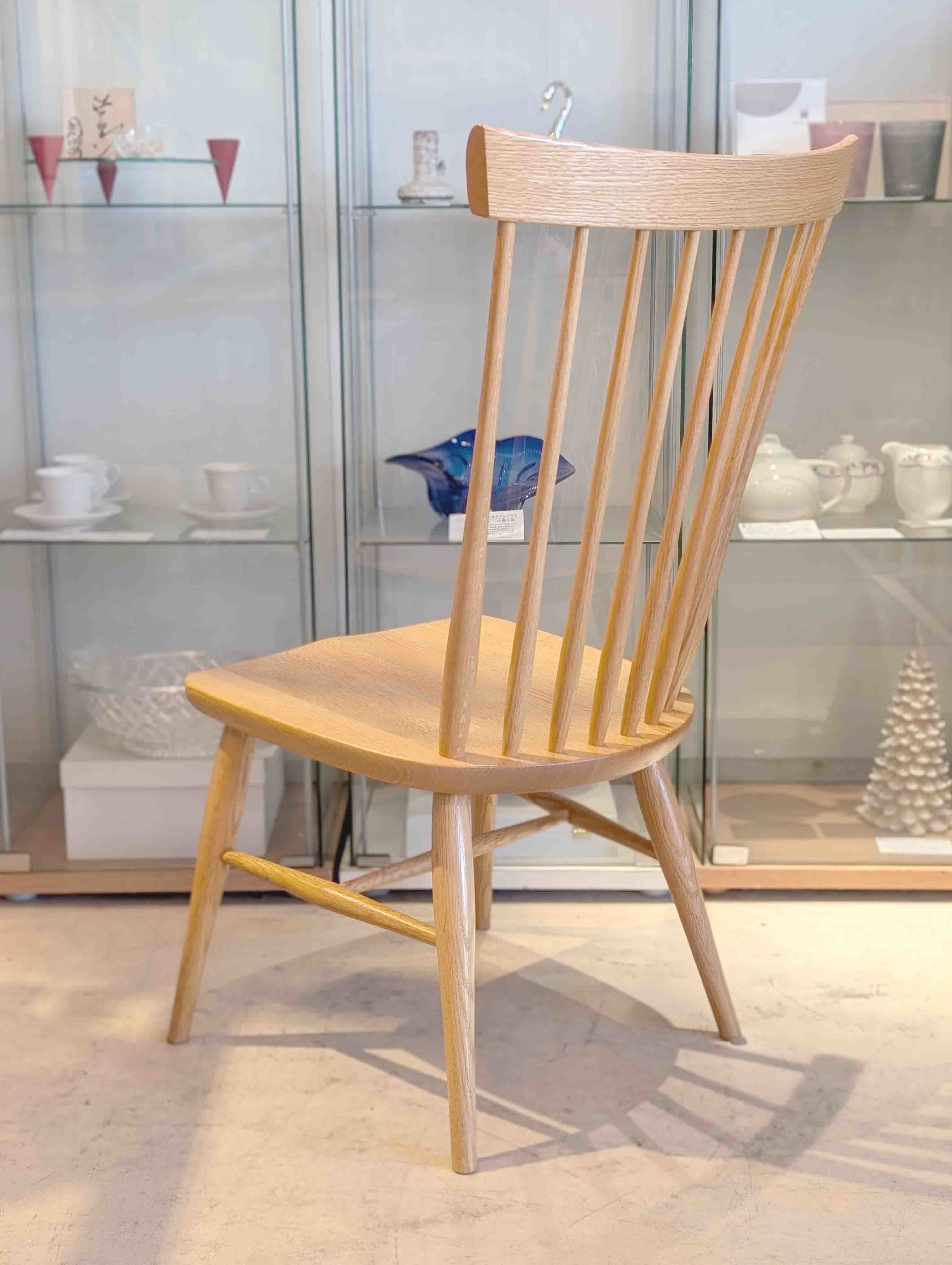 柏木工/KASHIWA】オーク無垢材のウェンザーチェア が入荷しました