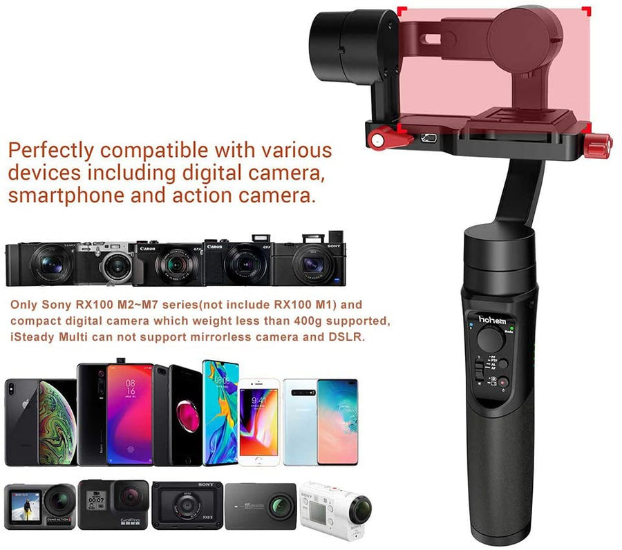 Hohem iSteady Multi 3in1 統合 スタビライザー 手持ち ジンバル