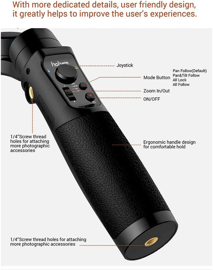 Hohem iSteady Multi 3in1 統合 スタビライザー 手持ち ジンバル