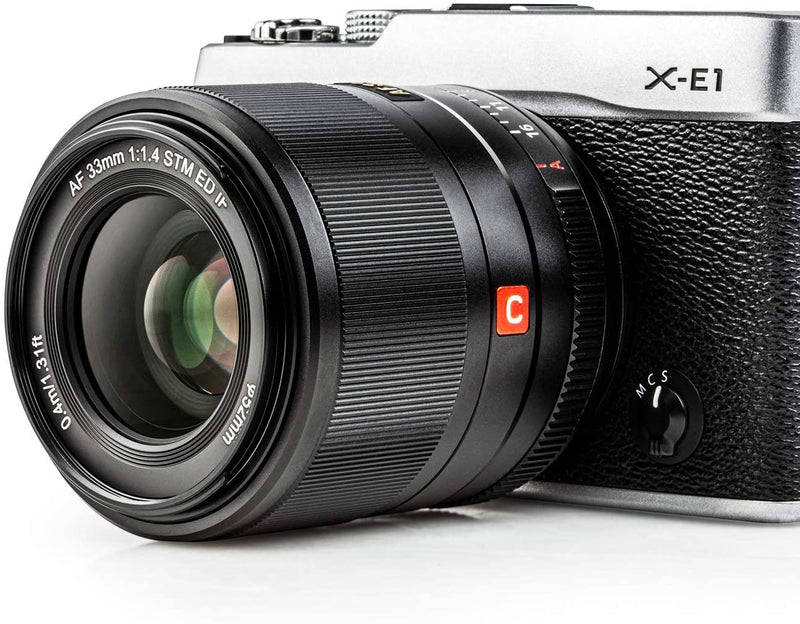 VILTROX AF 33mm F1.4 大口径 単焦点 軽量 XF カメラレンズ