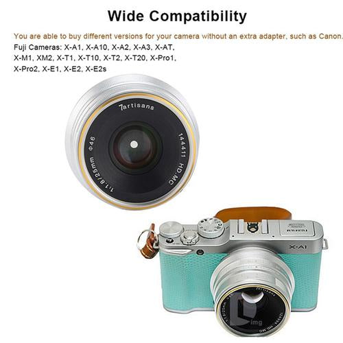 7artisans 25mmf1.8レンズパナソニック/オリンパスM4 / 3, 富士カメラ