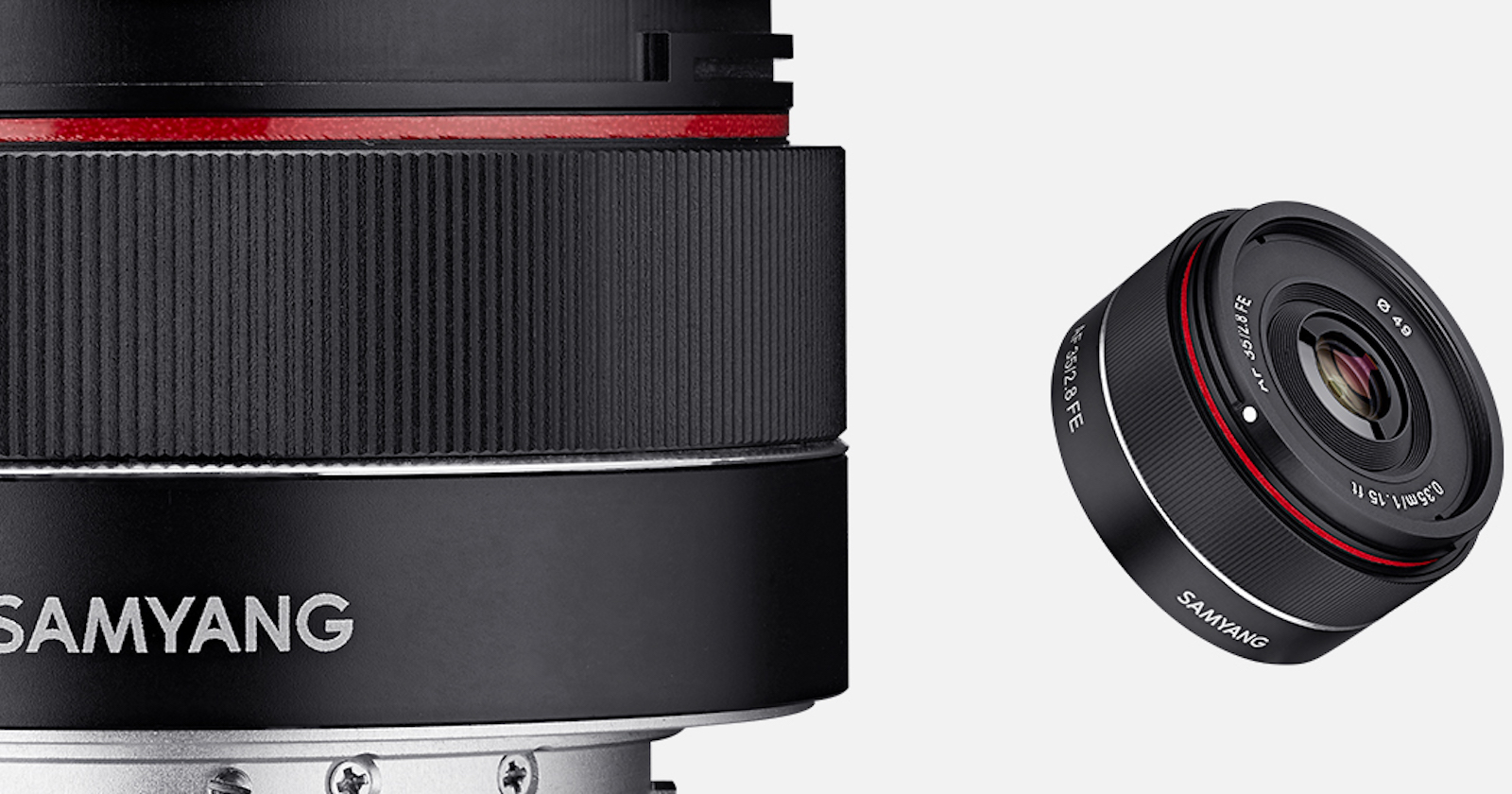 Samyang Unveils Tiny, Affordable 35mm f/2.8 Autofocus Lens for