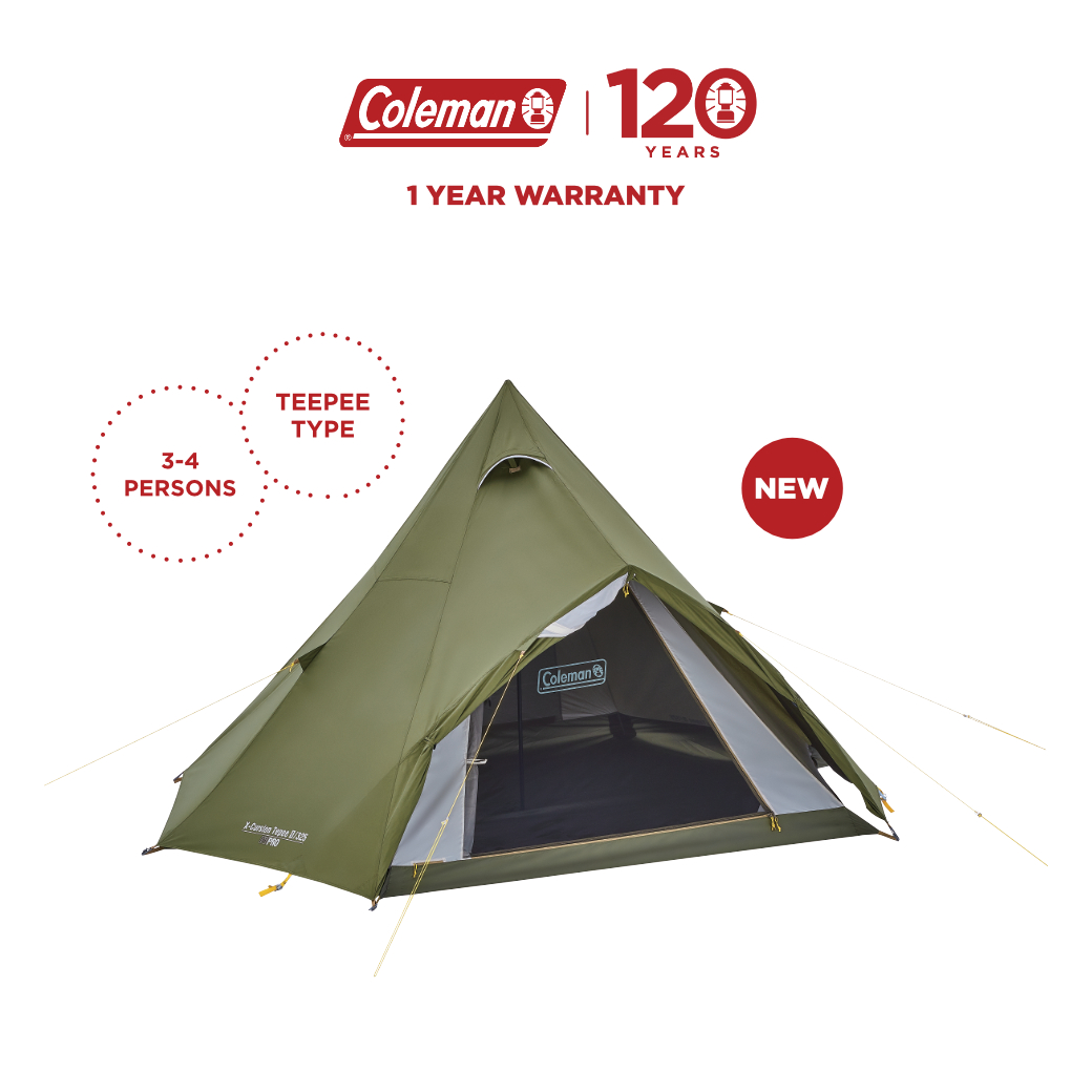 Coleman X-cursion Tepee Tent II/325 | Lazada PH