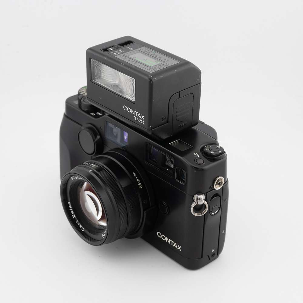 Contax G2 Black 35mm Rangefinder Camera with Carl Zeiss 45mm f/2
