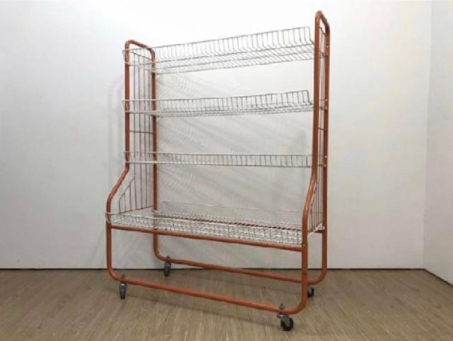 ワイヤーラック レトロ キャスター付 （ その他厨房機器・店舗用品）の