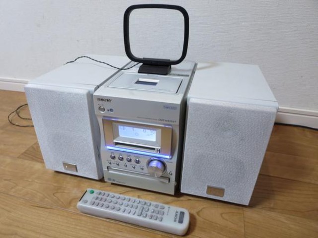 SONY☆CDカセットMDコンポ☆HCD-M333☆リモコン/ソニー （ MD