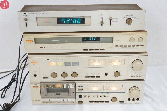 日立 Lo-D D-78s カセットデッキ HA-78 ステレオアンプ FT-78