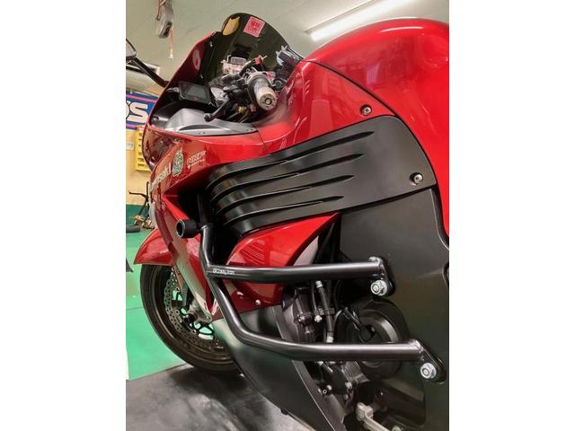 ZZR1400 ZX-14R ｽﾀﾝﾄｹｰｼﾞ （アーバンゲット福岡の作業実績 2023/06/16