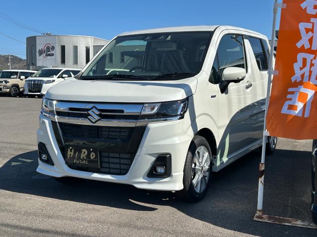 スズキ ワゴンRカスタムZ ハイブリッドZX 届出済未使用車 全方位