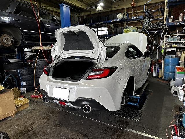 滋賀オートライフハノ GR86(ZN8)にテイン「フレックスZ」と