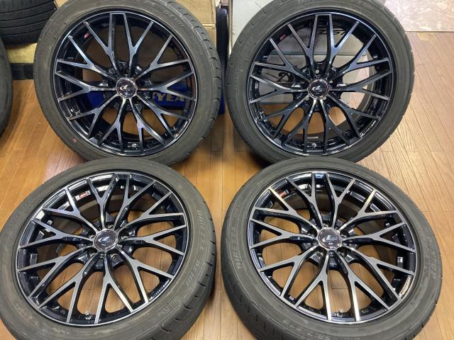 ◇美品◇Weds レオニスMX◇7J+47 5H100◇ディレッツァDZ102 215/45R17