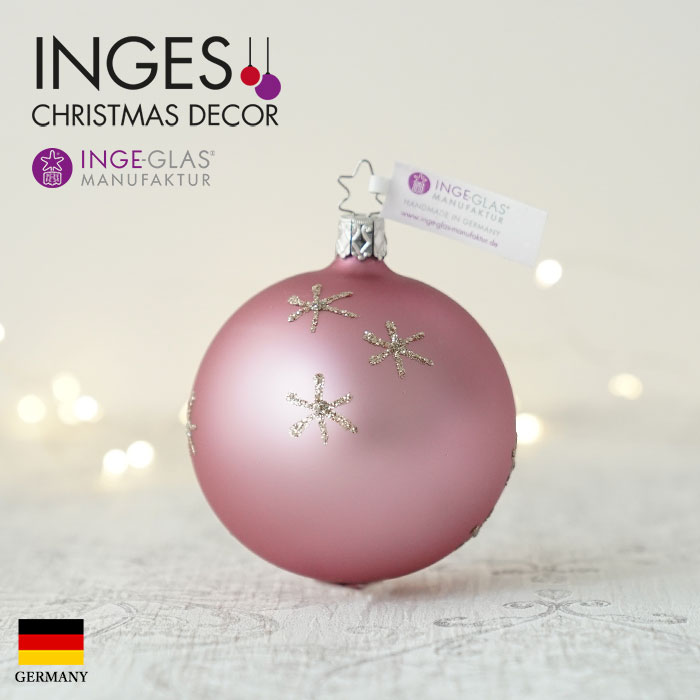 クリスマスツリー オーナメント ドイツ INGE-GLAS MANUFAKTUR（インゲ