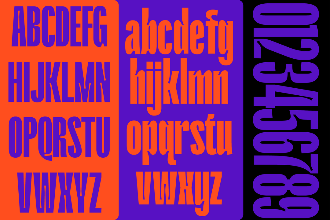 Anza - Ink Trap Sans Serif Display Font – Pixel Surplus