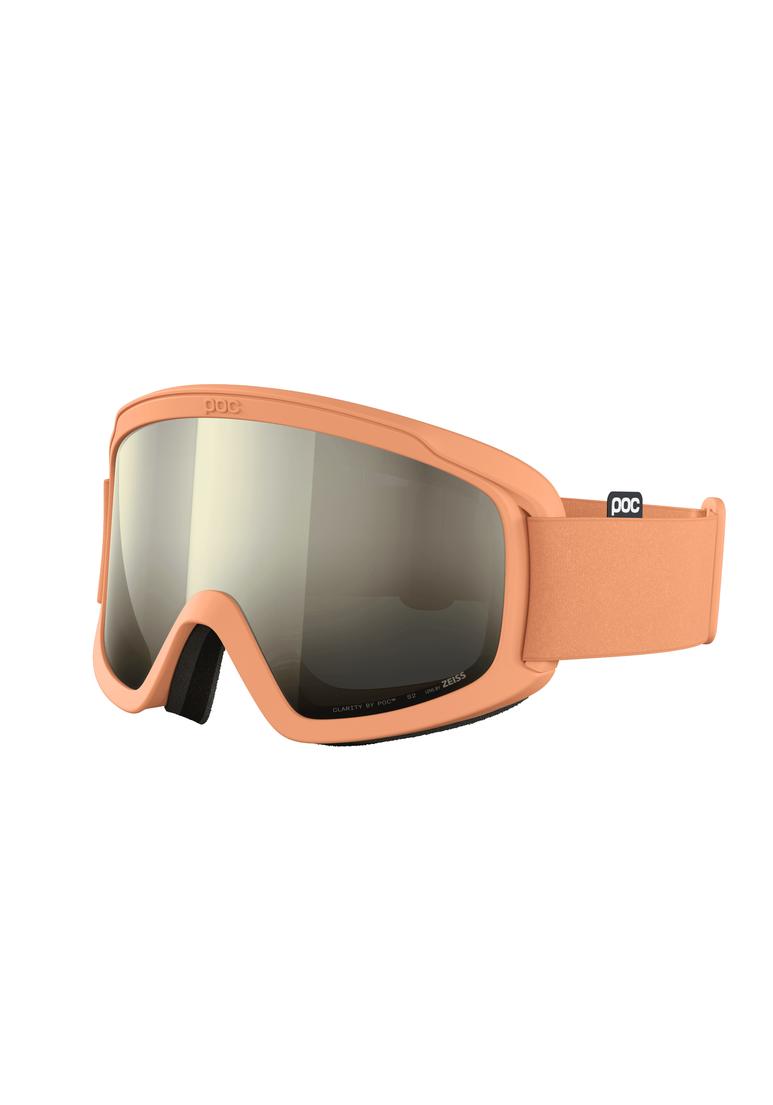 Opsin Ski Goggles in Apricot Sunstone | Ski Eyewear | POC (Global EN)