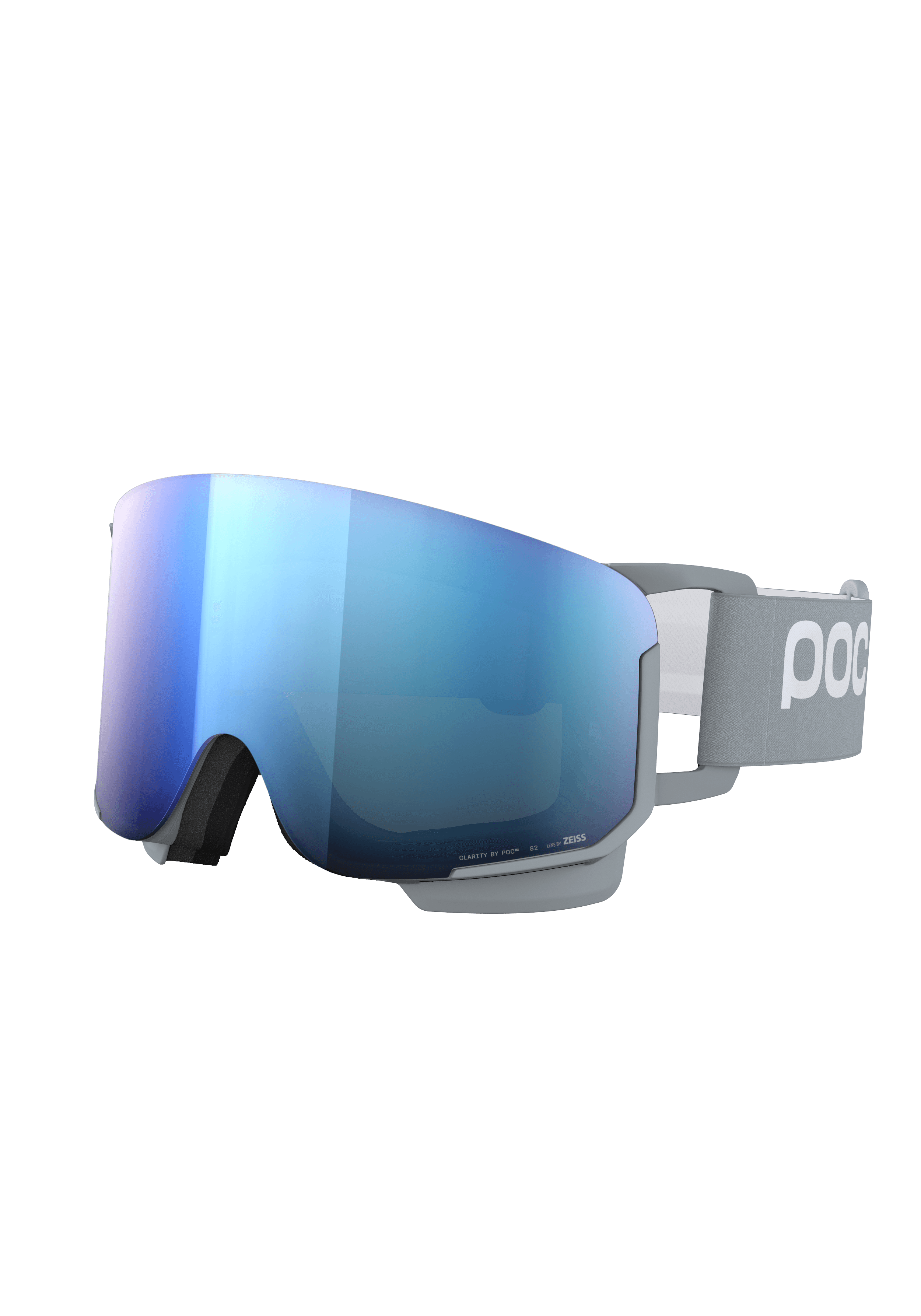 Nexal Mid Clarity Ski Goggles に Lead Blue | Ski Eyewear | POC (JP)