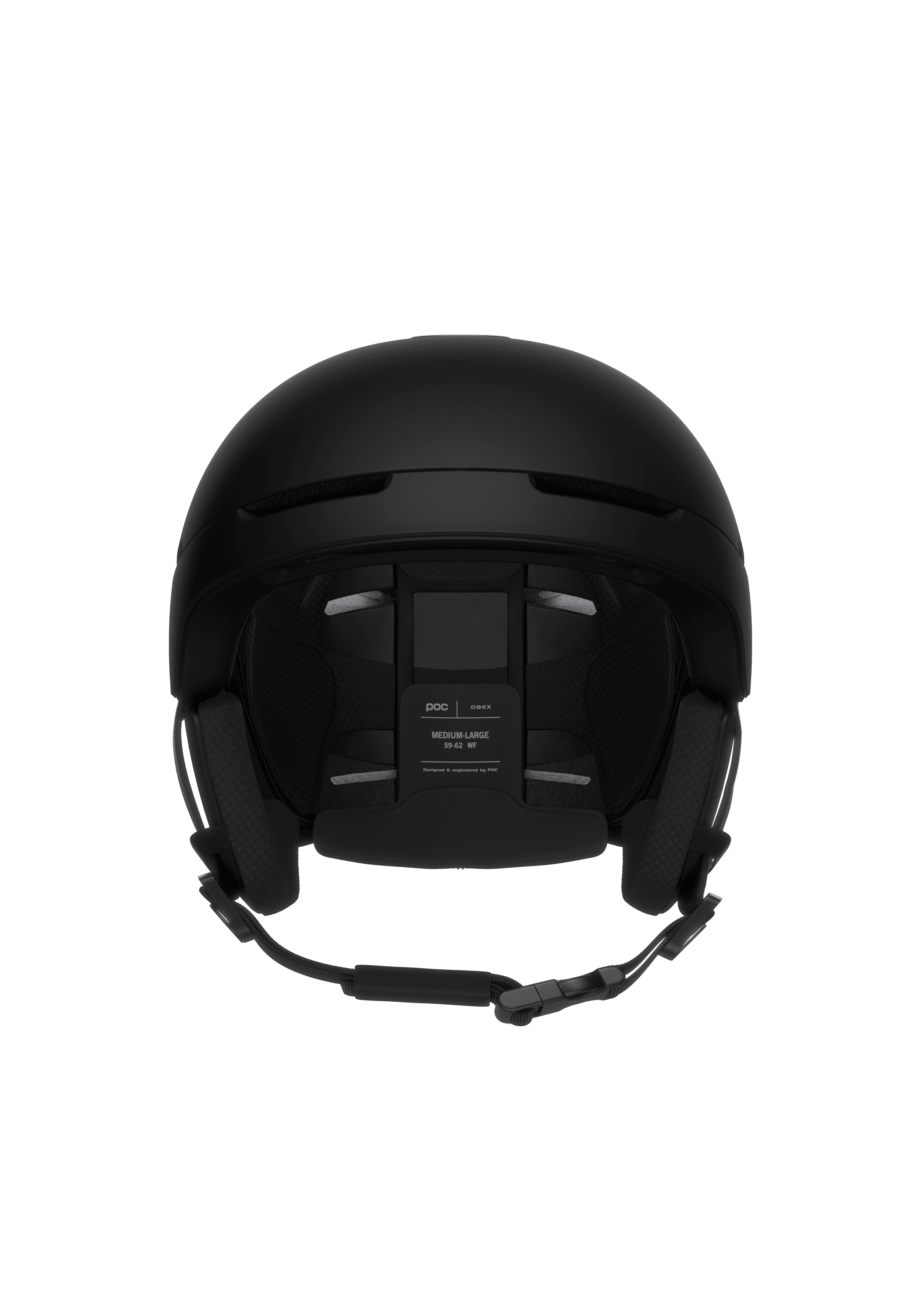 Obex Wide Fit MIPS Ski Helmet in Uranium Black Matt | POC (US)