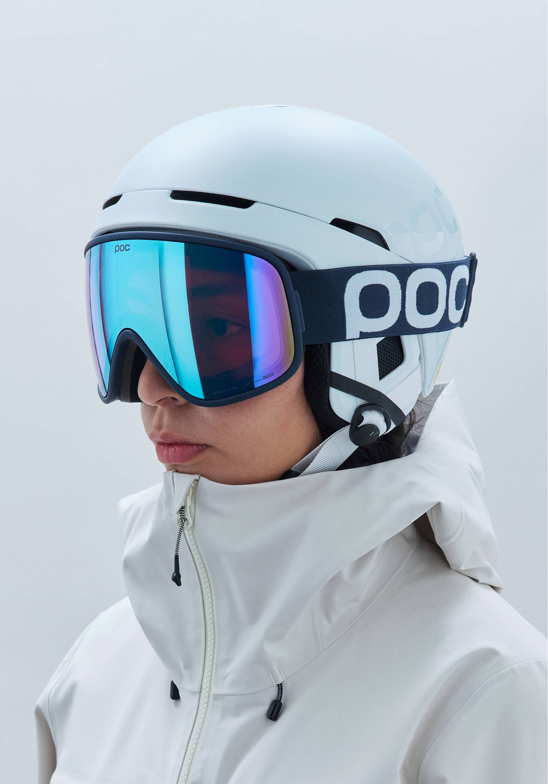 Obex BC MIPS Ski Helmet に Hydrogen White Matt | POC (JP)