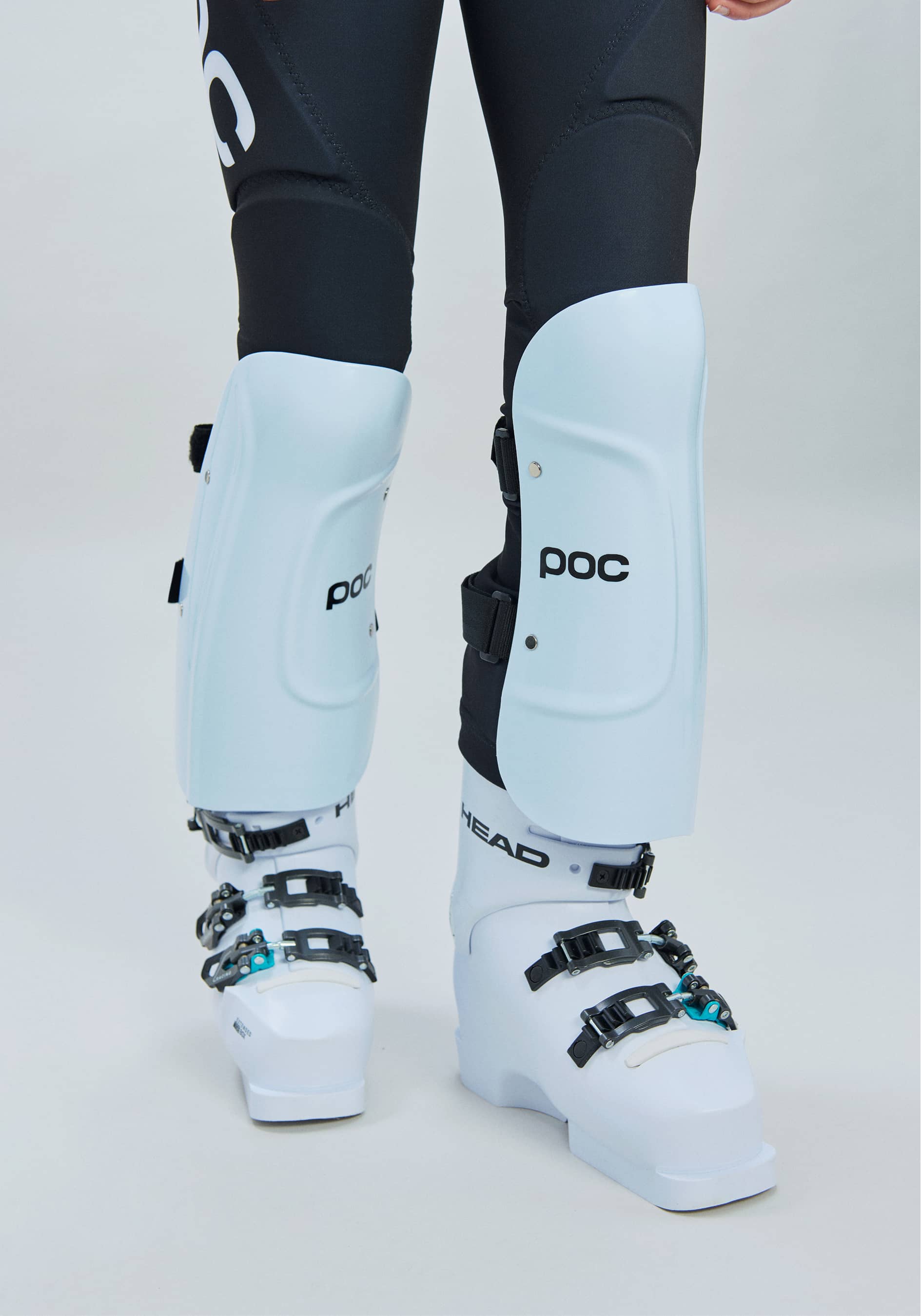 Shins Classic Jr Ski Protection in Hydrogen White | POC (US)