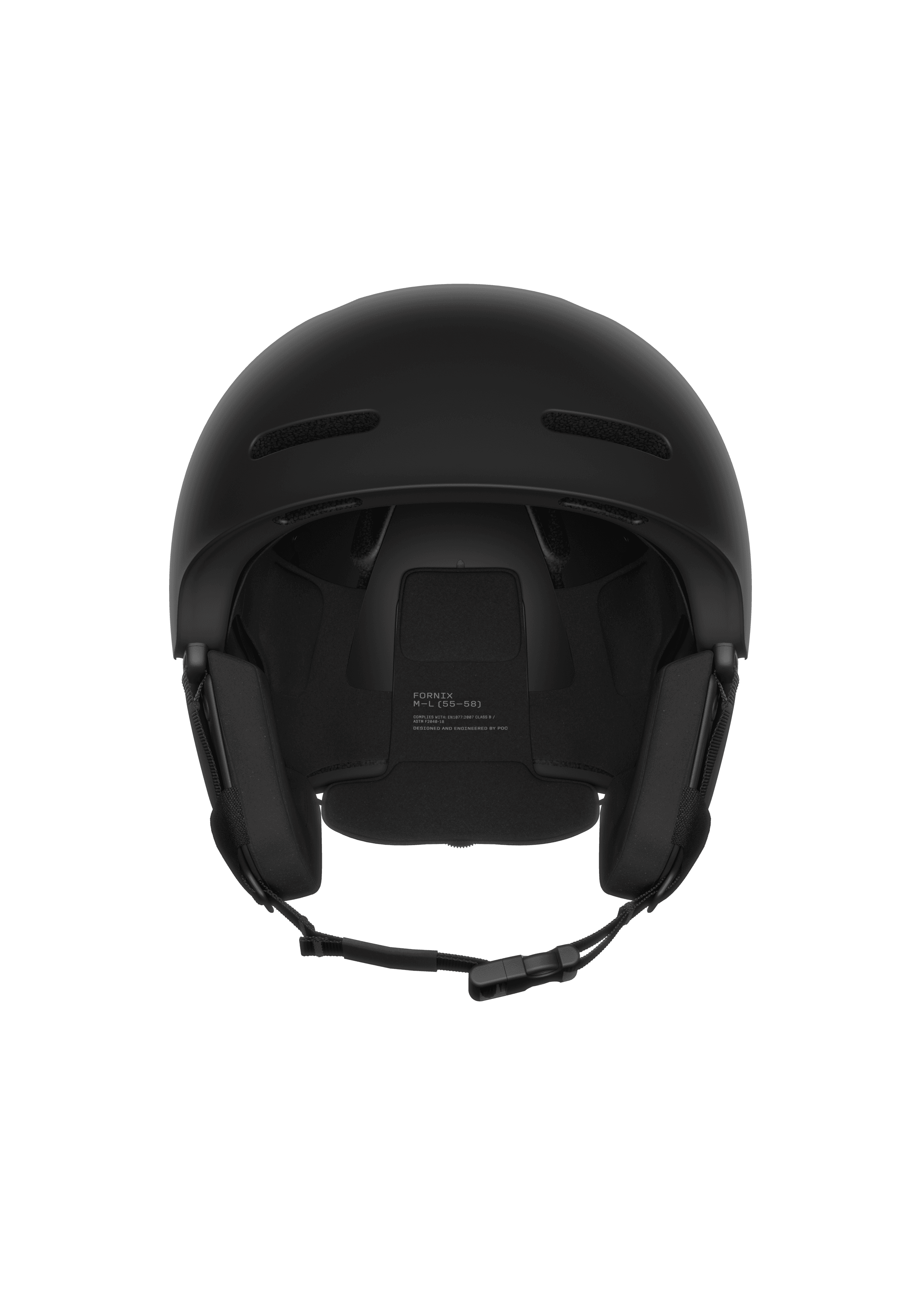 Fornix MIPS Ski Helmet in Uranium Black Matt | POC (US)