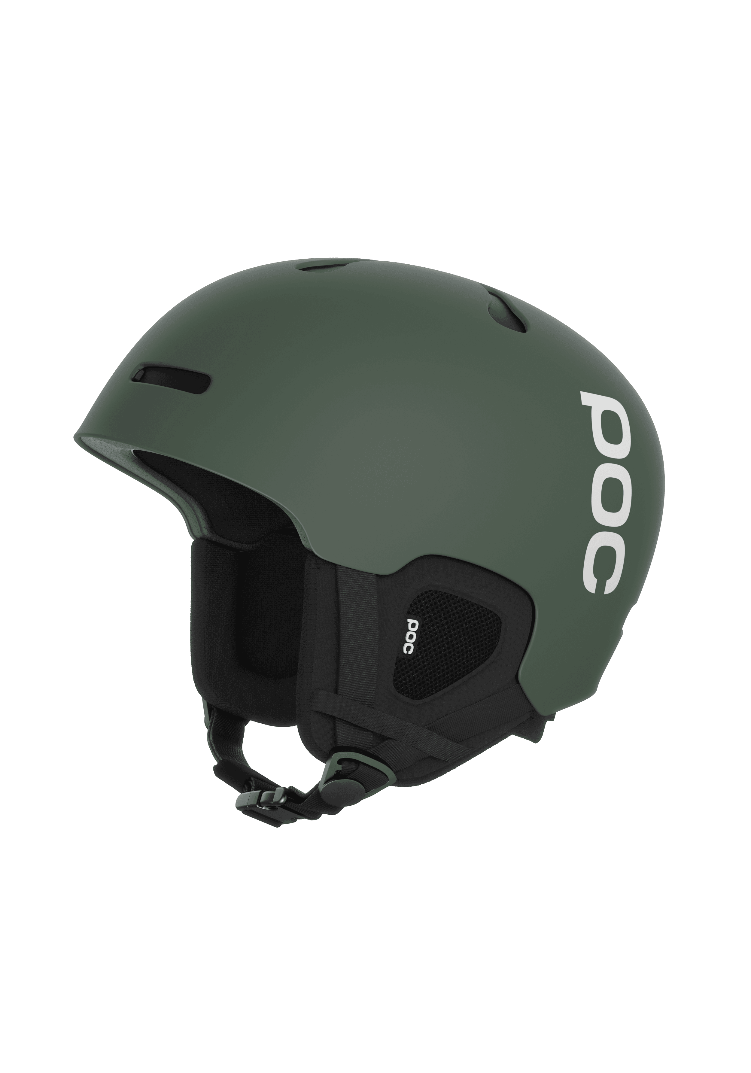 Auric Cut Ski Helmet in Epidote Green Matt | POC (Global EN)