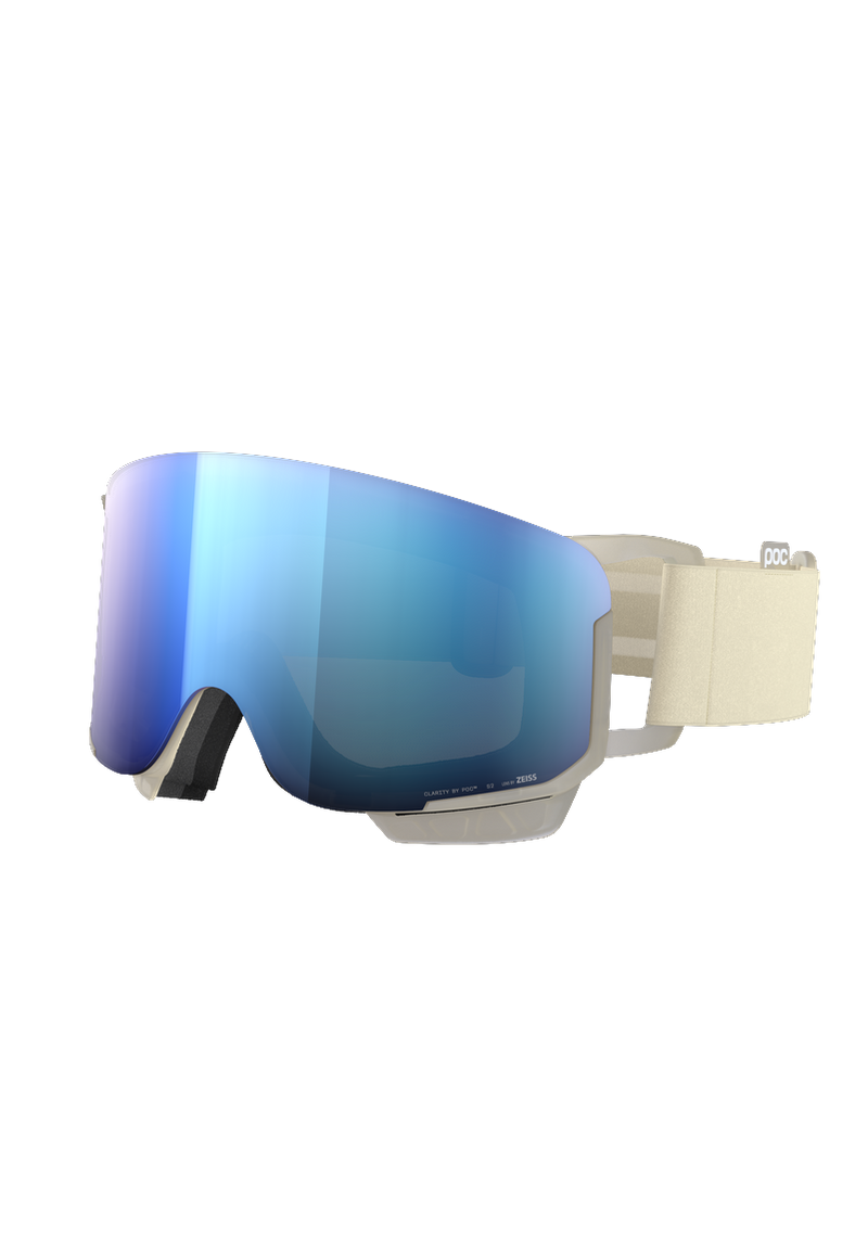 Nexal Mid Ski Goggles in Bleu/Blanc | Ski Eyewear | POC (US)
