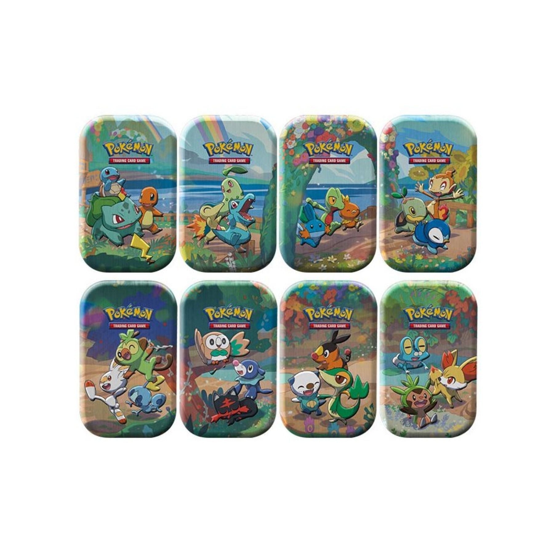 Pokemon Celebrations | 25th Anniversary | Mini Tins Set of 8